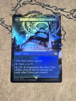 Balamb Garden, SeeD Academy (Borderless) 354 Final Fantasy Foil NM - Image 1