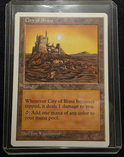 City of Brass 5th Edition Core Near Mint MTG Magic - Image 1