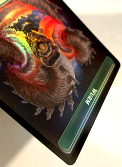 MTG Wurm Token *FOIL* Secret Lair Drop 1306 NM - Image 4