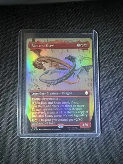 Ran and Shaw (Borderless) [Avatar: The Last Airbender] Foil Near Mint - Image 1