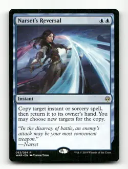 Narset's Reversal War of the Spark #62 Magic the Gathering - Image 1