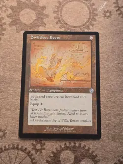 BRO The Brothers' War 121 Schematic Swiftfoot Boots - Image 1