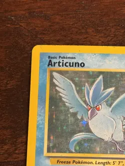 Wizards Pokemon TCG Fossil Articuno 2/62 Holo Rare 70 HP Unlimited 1999 - Image 2
