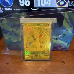 Pokemon GOLDEN Mega Hyper Rare Charizard Y EX (ascended heroes) 294 / 217 - Image 1