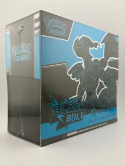 Pokemon TCG S&V Black Bolt Pokemon Center Elite Trainer Box ETB w/ Acrylic Case - Image 2