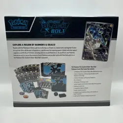 Pokemon TCG S&V Black Bolt Pokemon Center ETB Elite Trainer Box - Sealed - Image 3