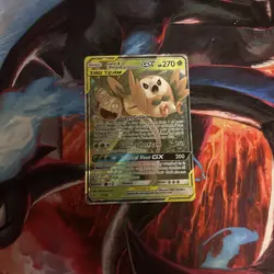 Pokemon TCG Rowlet & Alolan Exeggutor GX 1/236 Sm-Unified Minds Ultra Rare Lp - Image 2