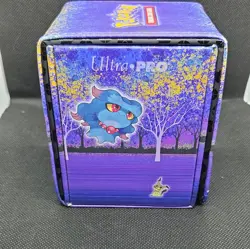 Pokemon Ultra PRO TCG Gengar Haunted Hollow Aclove Flip Box Deck Box - Image 2