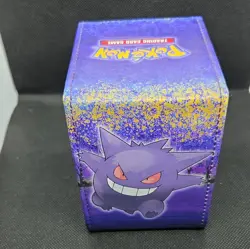 Pokemon Ultra PRO TCG Gengar Haunted Hollow Aclove Flip Box Deck Box - Image 3