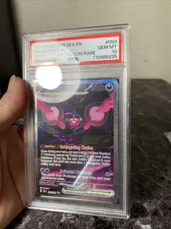 Pokemon TCG Pecharunt EX 93/64 Shrouded Fable Special Illustration Rare PSA 10 - Image 4