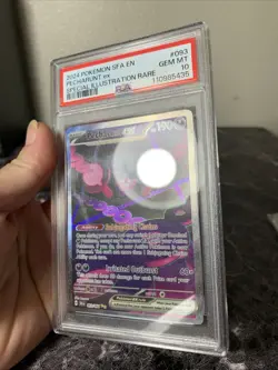Pokemon TCG Pecharunt EX 93/64 Shrouded Fable Special Illustration Rare PSA 10 - Image 5