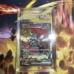 2024 Pokemon SV Terastal Festival Japanese 218/187 Roaring Moon SAR TAG 10 (974) - Image 1