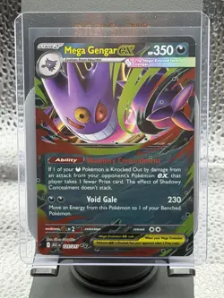 Mega Gengar ex 125/217 Double Rare ME: Ascended Heroes Pokemon Holo NM - Image 1