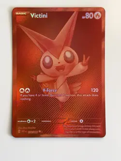 Victini (#172/086) - Holofoil SV - White Flare NM Pokemon - Image 1