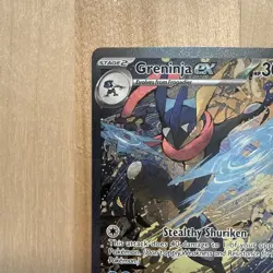 Pokemon Greninja EX SVP 132 Scarlet & Violet Black Star Promo NM 🔥 - Image 2