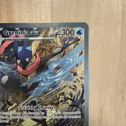 Pokemon Greninja EX SVP 132 Scarlet & Violet Black Star Promo NM 🔥 - Image 3