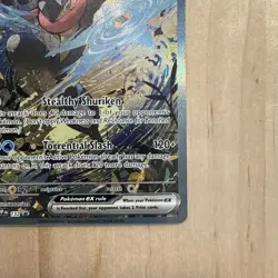 Pokemon Greninja EX SVP 132 Scarlet & Violet Black Star Promo NM 🔥 - Image 4