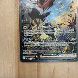 Pokemon Greninja EX SVP 132 Scarlet & Violet Black Star Promo NM 🔥 - Image 5