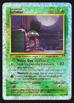 Pokemon Grimer Reverse Holo 78/110 Legendary Collection - Lightly Played - Image 1