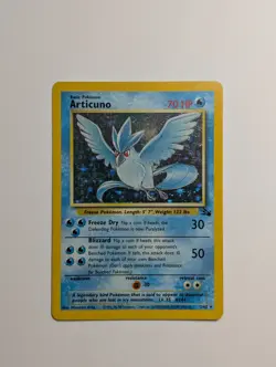 Articuno 2/62 Pokemon Fossil Holo LP - Image 1