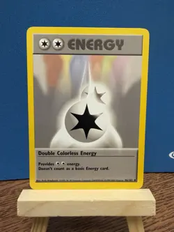 Pokemon TCG Double Colorless Energy 4th Print Base Set 96/102 (1999-2000) WOTC - Image 1