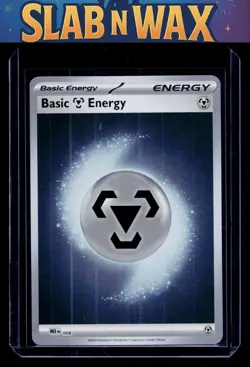Pokemon tcg MEE: Mega Evolution Energies Basic Metal Energy #8 - Image 1