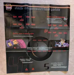 Pokemon TCG League Team Rocket Deck Construction Guide Playmat Poster 2000 - Image 2