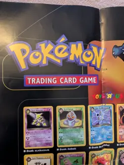 Pokemon TCG League Team Rocket Deck Construction Guide Playmat Poster 2000 - Image 3