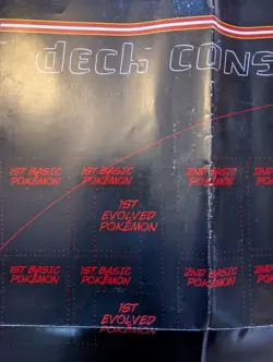 Pokemon TCG League Team Rocket Deck Construction Guide Playmat Poster 2000 - Image 5