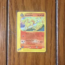 Ninetales 25/147 - Pokemon Aquapolis Non-Holo Rare - Image 1