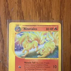 Ninetales 25/147 - Pokemon Aquapolis Non-Holo Rare - Image 2