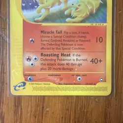 Ninetales 25/147 - Pokemon Aquapolis Non-Holo Rare - Image 3