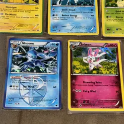 Pokemon TCG Eeveelutions Black & White Eevee Promo Set BW87-94 - LP+/NM - Image 5