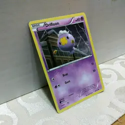 POKEMON Drifloon 50/124 BW Dragons Exalted Set, Common, NM Condition - Image 2