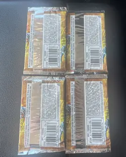 Lot Of 10 Yu-Gi-Oh! Pharaonic Guardian Booster Packs Unlimited Sealed. Vintage - Image 4