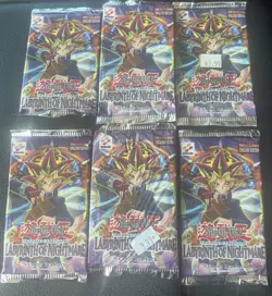Lot Of 10 Yu-Gi-Oh! Labyrinth Of Nightmare Booster Packs Unlimited Sealed. - Image 1
