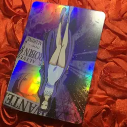 Nico Robin One Piece Dual Holo GODDESS Anime Waifu Girl Card Wanted - Image 3