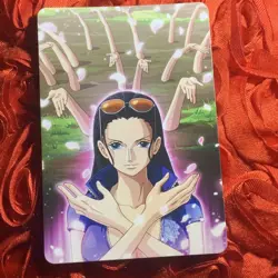 Nico Robin One Piece Dual Holo GODDESS Anime Waifu Girl Card Wanted - Image 4