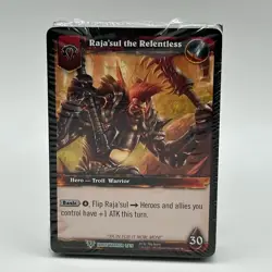 World of Warcraft TCG 2013 Class Starter Deck Troll Warrior Factory Sealed Loose - Image 1