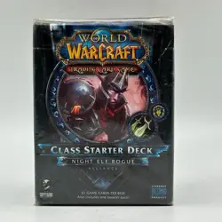 World of Warcraft TCG 2013 Class Starter Deck Night Elf Rogue Factory Sealed! - Image 1