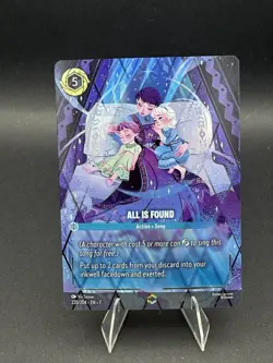 Disney Lorcana All Is Found Enchanted 220/204 Archazia's Island - Image 1