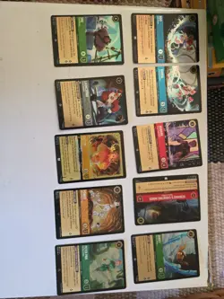 Disney Lorcana Lot Of 30 ( Sr, Rares, Foils) Foils First Picture - Image 1