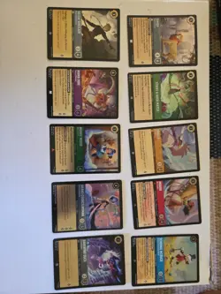 Disney Lorcana Lot Of 30 ( Sr, Rares, Foils) Foils First Picture - Image 1