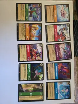 Disney Lorcana Lot Of 30 ( Sr, Rares, Foils) Foils First Picture - Image 2