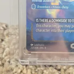 Hades Infernal Schemer Disney Lorcana Enchanted Fabled Foil 237/204 - Image 5