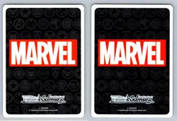Thanos Marvel x2 Card Lot Weiss Schwarz Japanese MAR/S89-040 R Rare Foil - Image 2