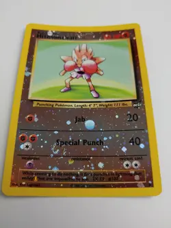 Hitmonchan #2 non-Winner Best of Game Reverse Holo Near Mint - Image 1