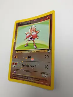 Hitmonchan #2 non-Winner Best of Game Reverse Holo Near Mint - Image 4
