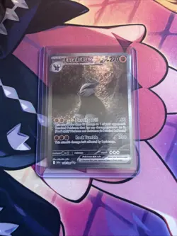 Pokemon TCG Excadrill EX 168/086 Black Bolt Special Illustration Rare Card - Image 1
