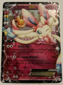 Pokemon TCG Sylveon EX RC21/RC32 Generations Ultra Rare Holo Light Play - Image 1